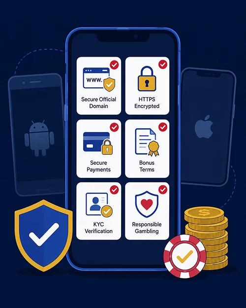 Safe real money pokies app verification